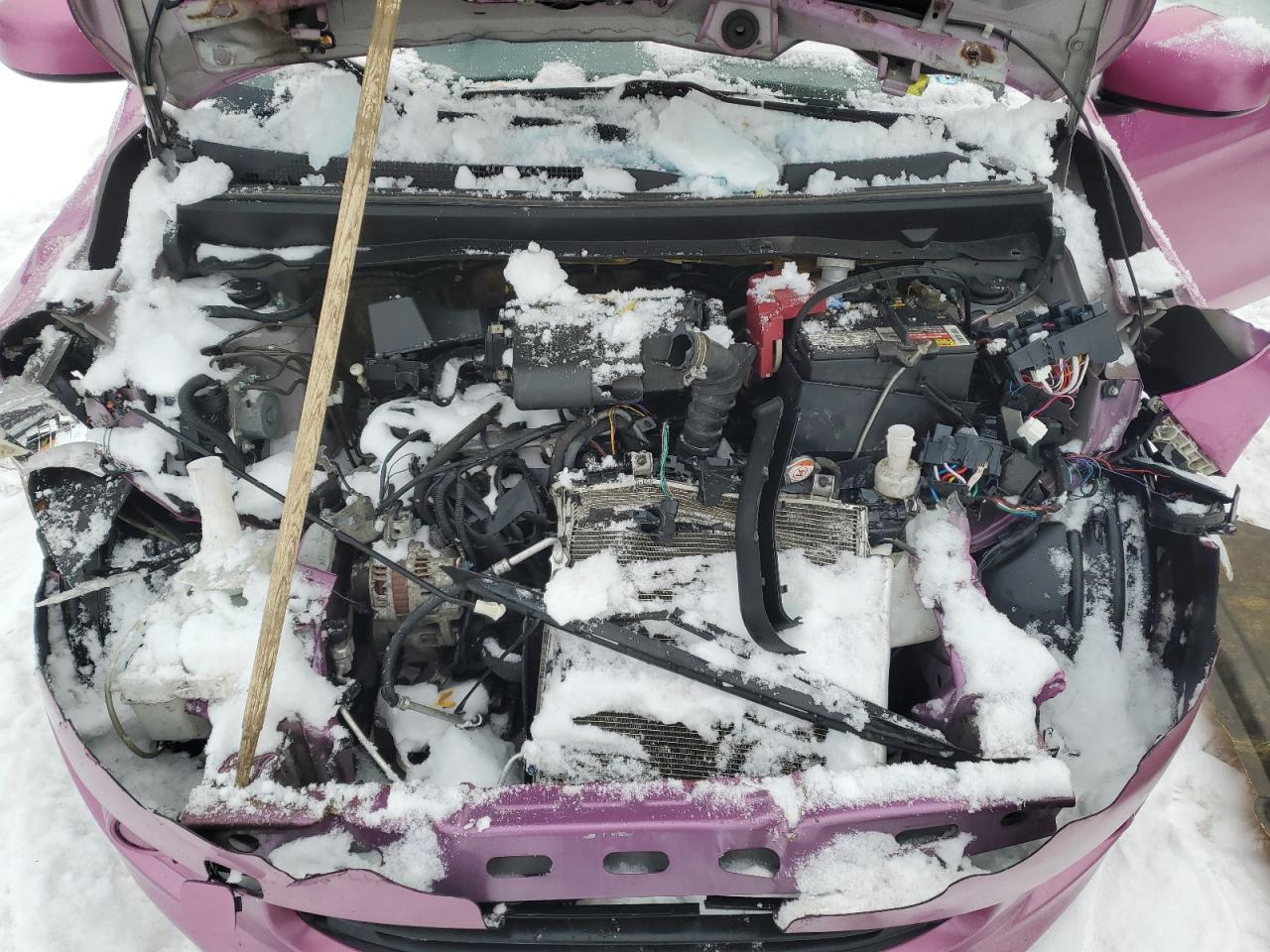 2015 Mitsubishi Mirage VIN ML32A3HJXFH012805 Copart auction photo, front end damage thumbnail 11