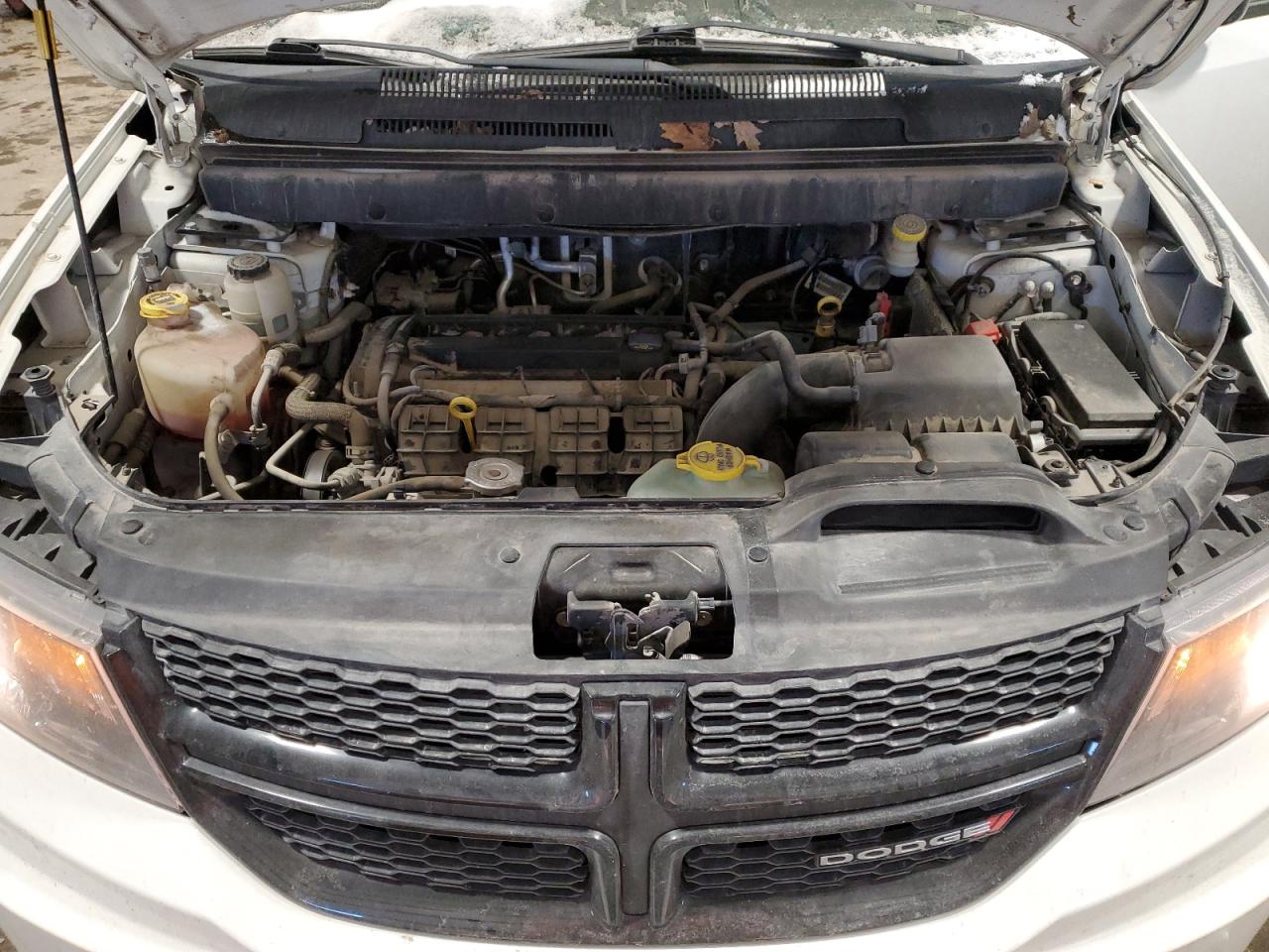 2017 Dodge Journey VIN 3C4PDCAB0HT573368 Copart auction photo, side damage thumbnail 12