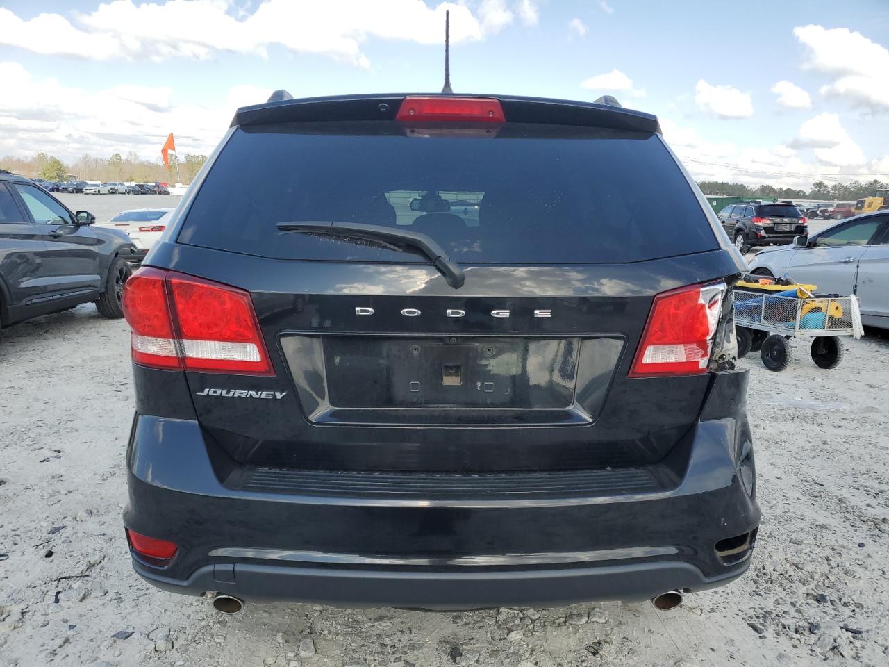 2018 Dodge Journey VIN 3C4PDCBG9JT512178 Copart auction photo, rear end damage thumbnail 6