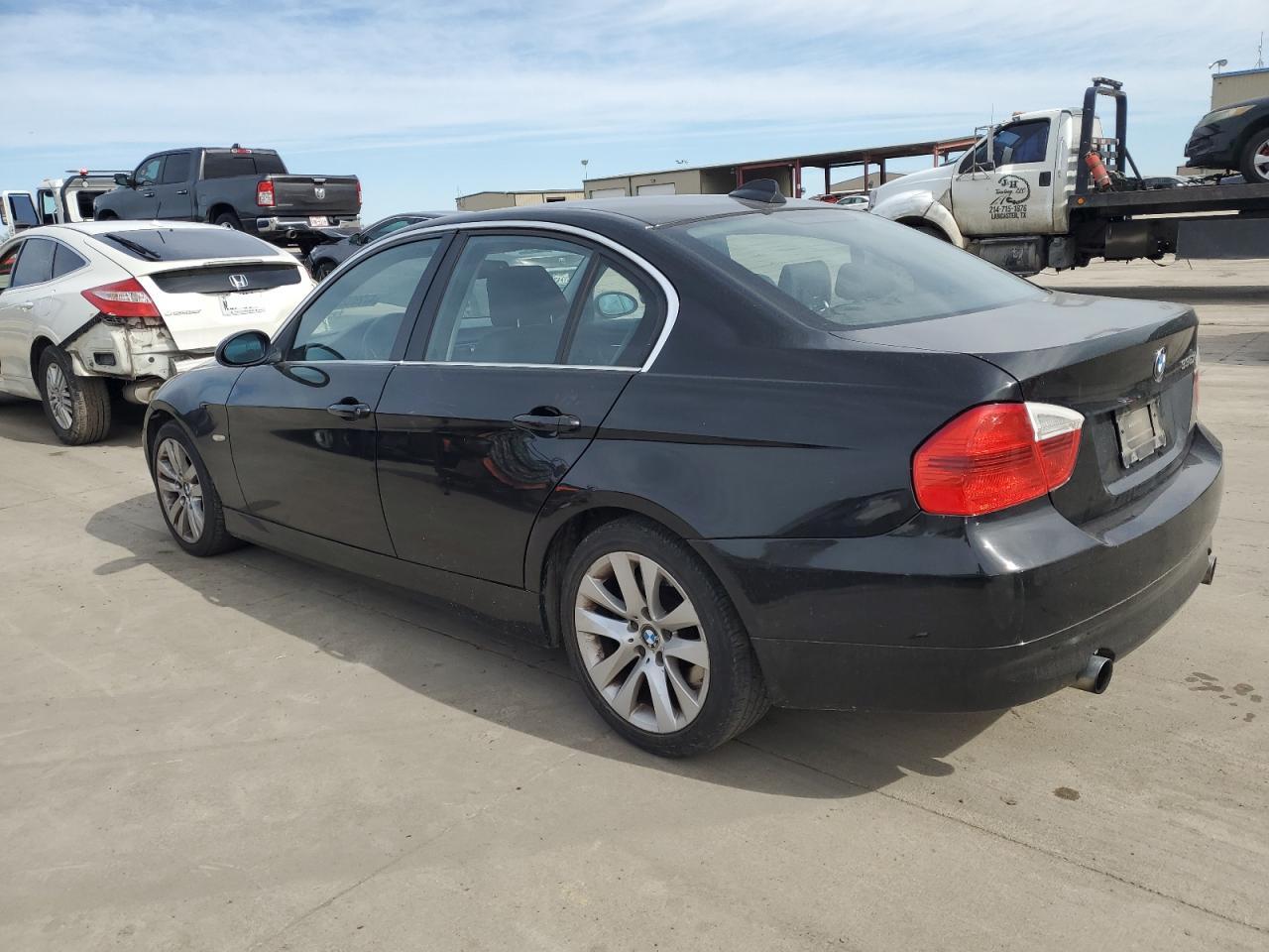 2008 BMW 3er VIN WBAVD53578A285636 Copart auction photo, front end damage thumbnail 2