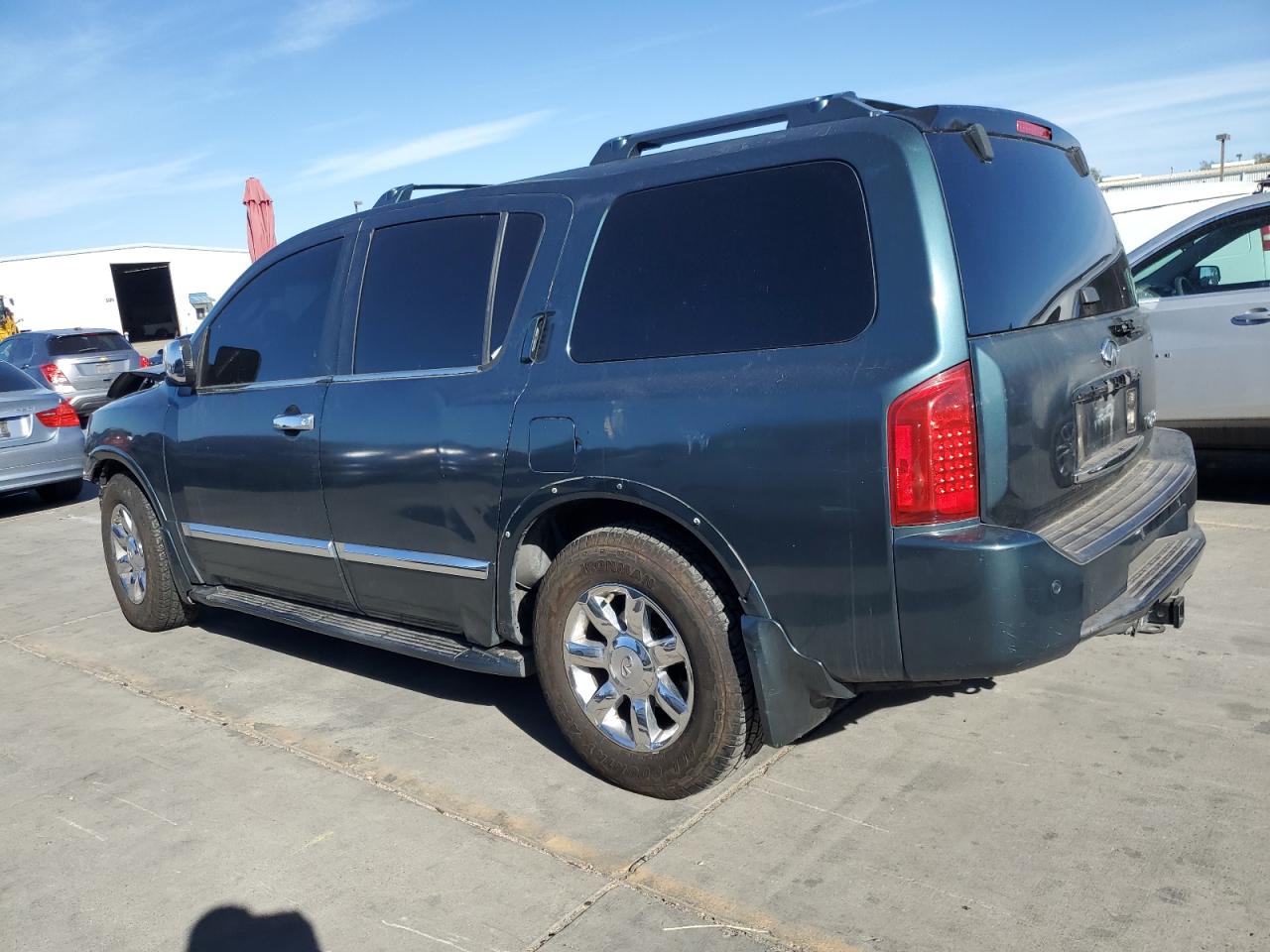 2004 Infiniti QX56 VIN 5N3AA08A54N812257 Copart auction photo, all over damage thumbnail 2
