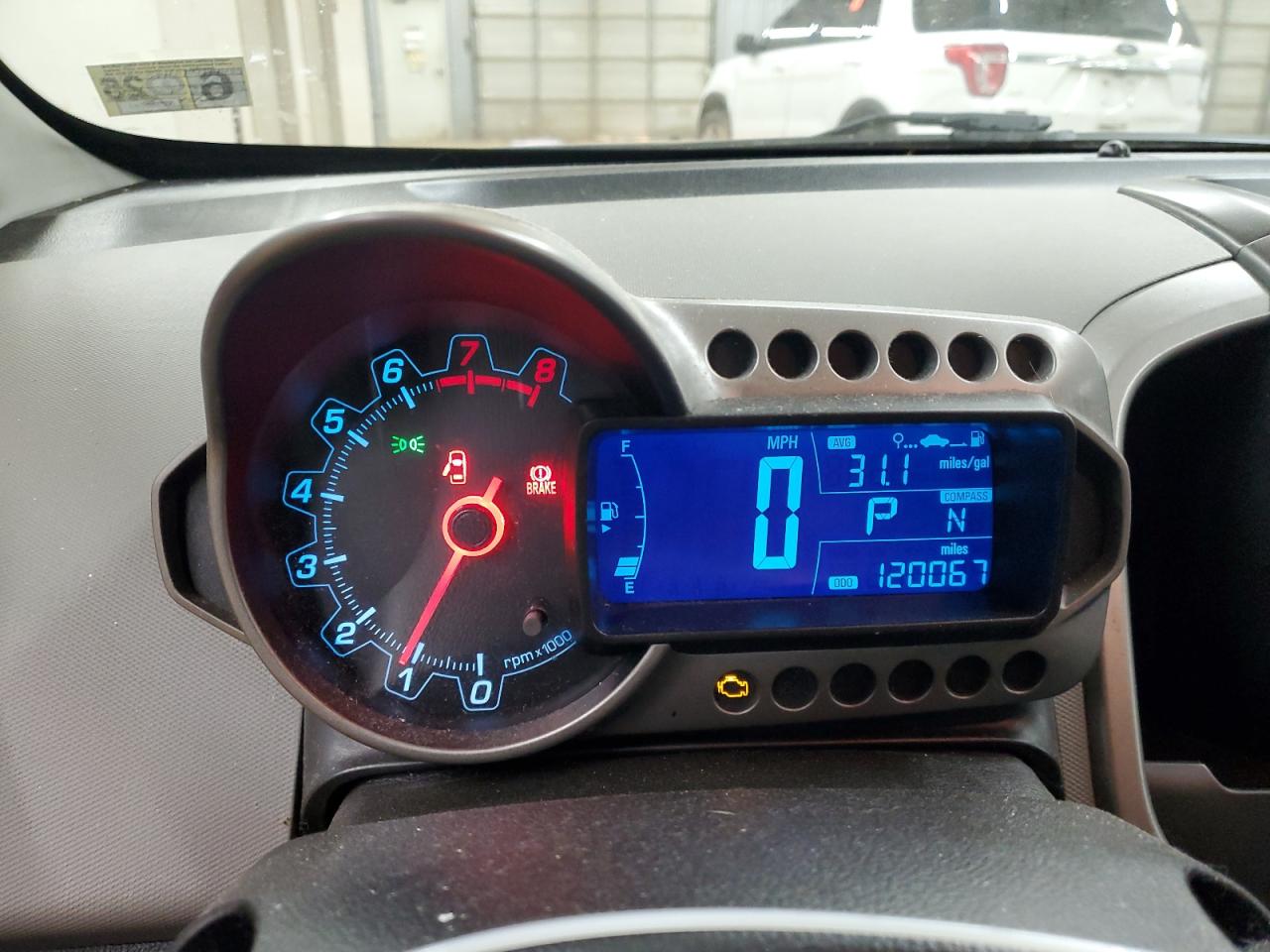 2015 Chevrolet Sonic VIN 1G1JC5SH0F4114425 Copart auction photo, front end damage thumbnail 9
