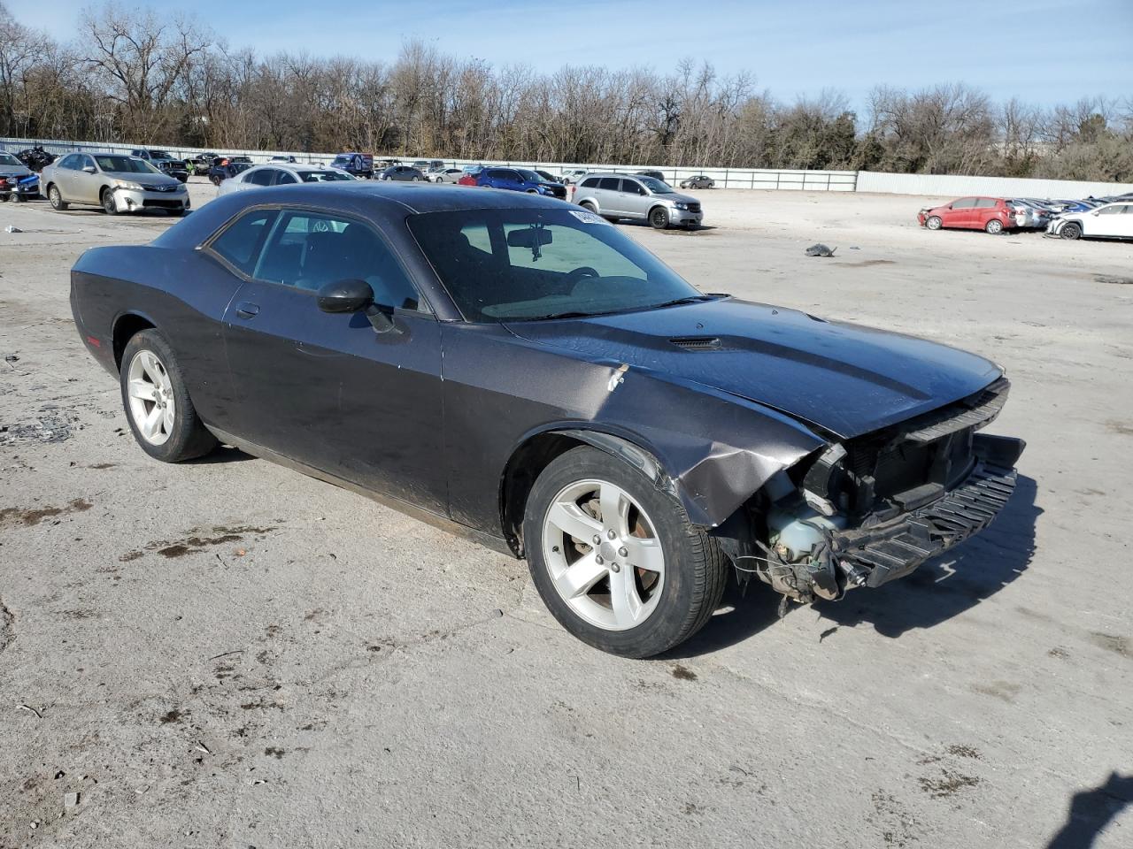 2014 Dodge Challenger VIN 2C3CDYAG5EH293641 Copart auction photo, hail / front end damage thumbnail 4