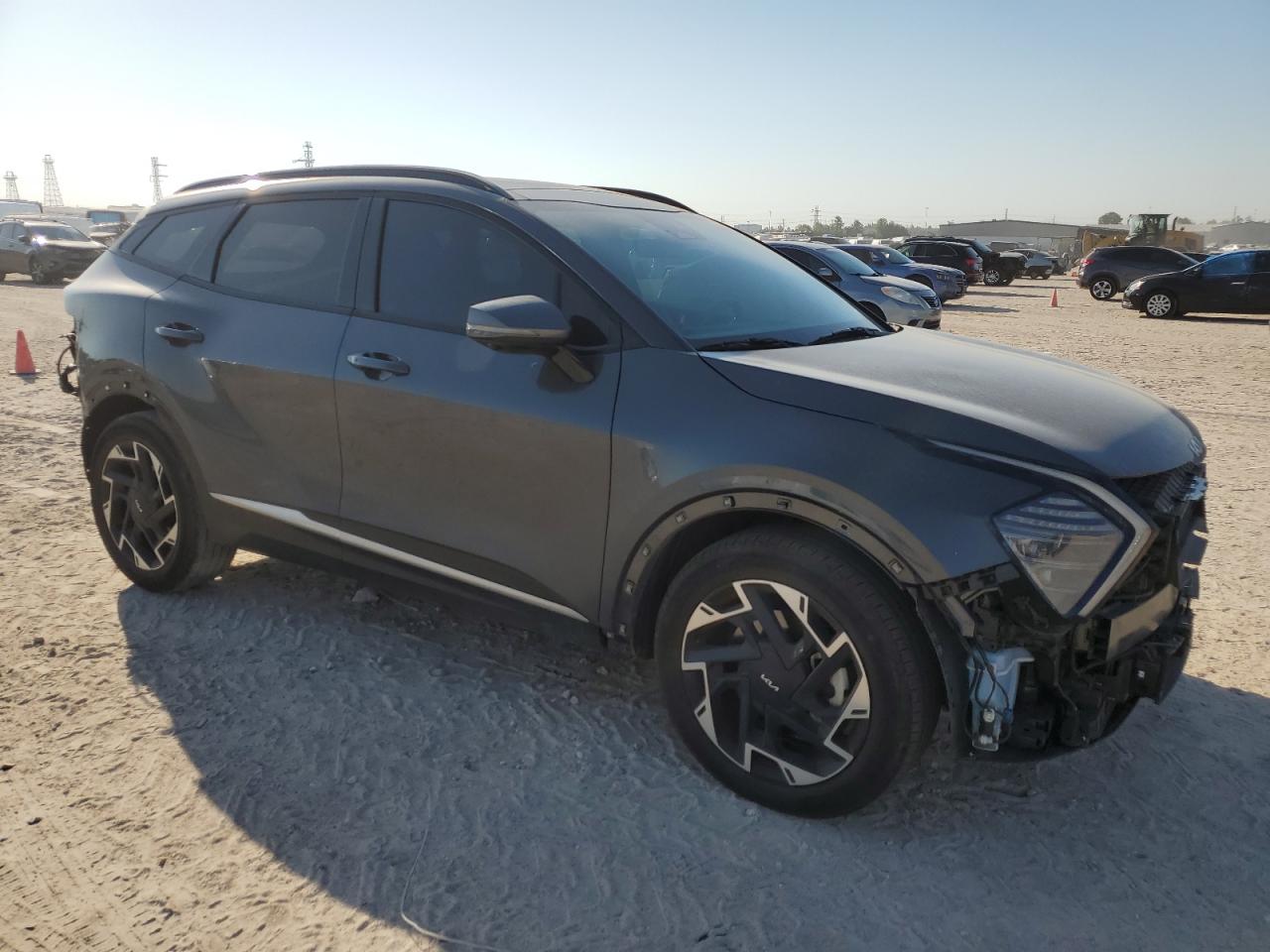 2023 KIA Sportage VIN 5XYK53AFXPG036345 Copart auction photo, rear end / front end damage thumbnail 4