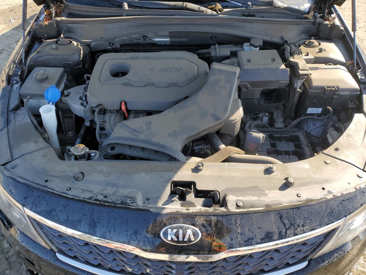 2019 KIA Optima VIN 5XXGT4L34KG350672 Copart auction photo, front end / stripped damage thumbnail 12