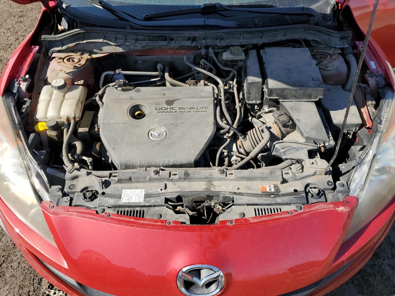 2010 Mazda 3 VIN JM1BL1HF8A1279336 Copart auction photo, side damage thumbnail 11
