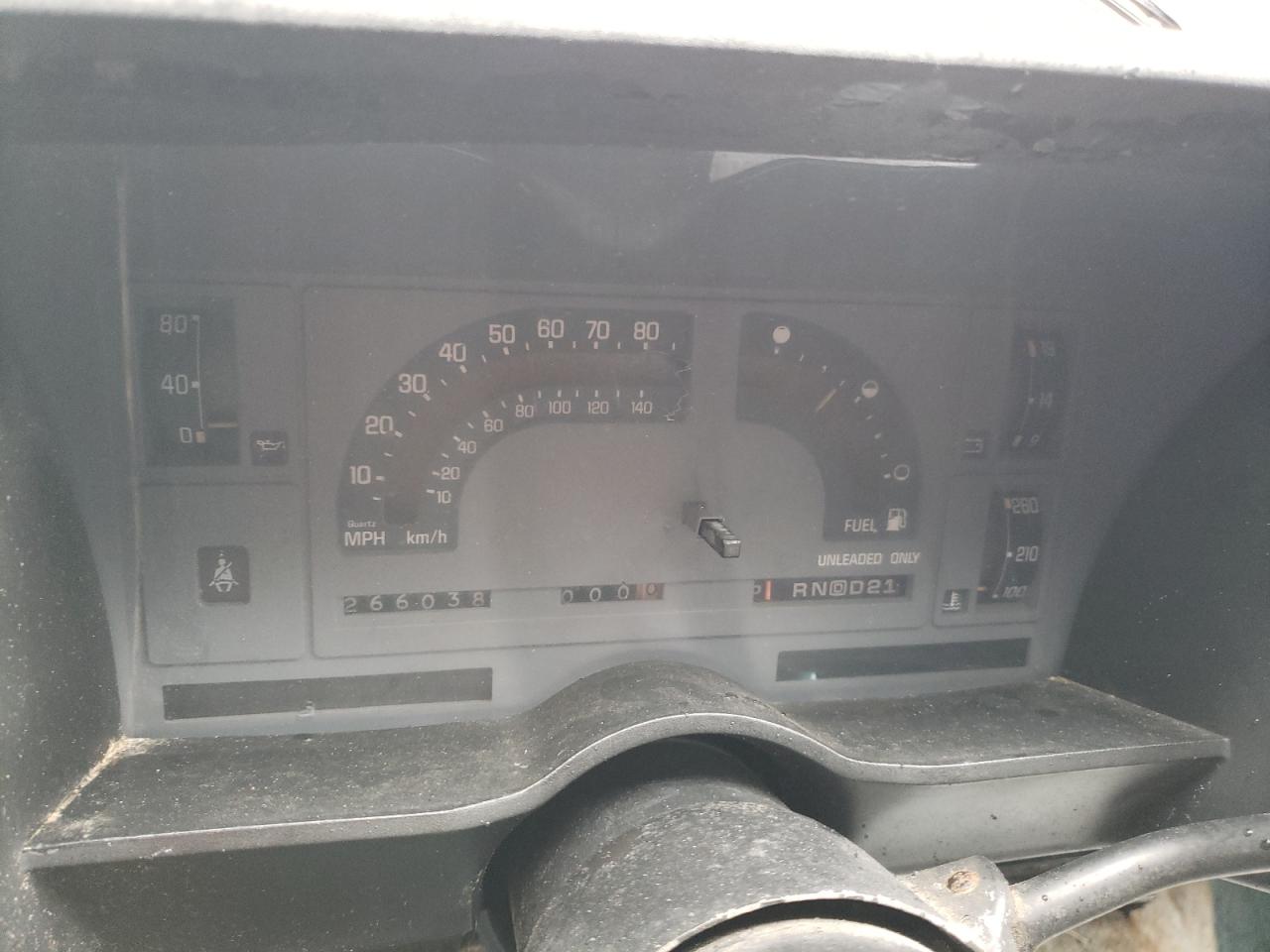 1991 Chevrolet S-10 Pickup VIN 1GCCS14Z2M8281165 Copart auction photo, rollover damage thumbnail 9