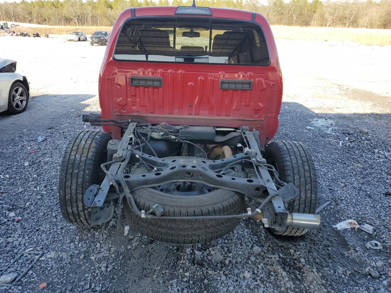 2017 Toyota Tacoma VIN 5TFCZ5AN9HX079956 Copart auction photo, rear end damage thumbnail 6