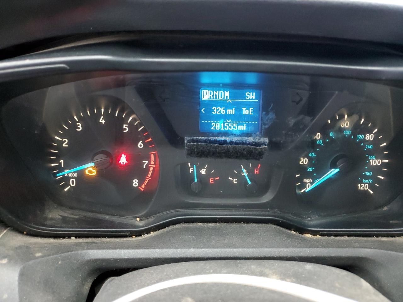2015 Ford Transit VIN 1FTBW2YG8FKA20207 Copart auction photo, all over damage thumbnail 9
