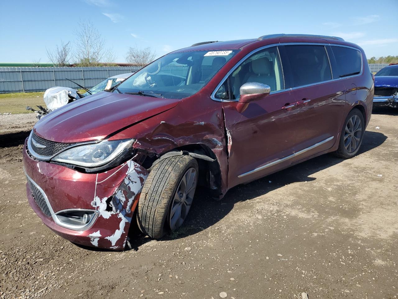 2018 Chrysler Pacifica VIN 2C4RC1GG0JR186489