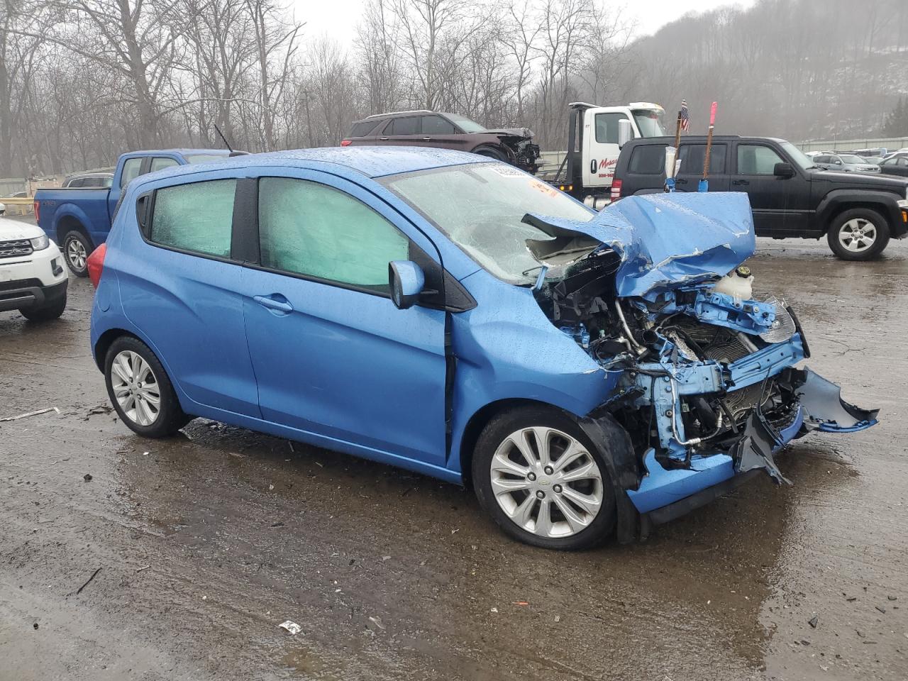 2016 Chevrolet Spark VIN KL8CD6SA4GC613959 Copart auction photo, front end damage thumbnail 4