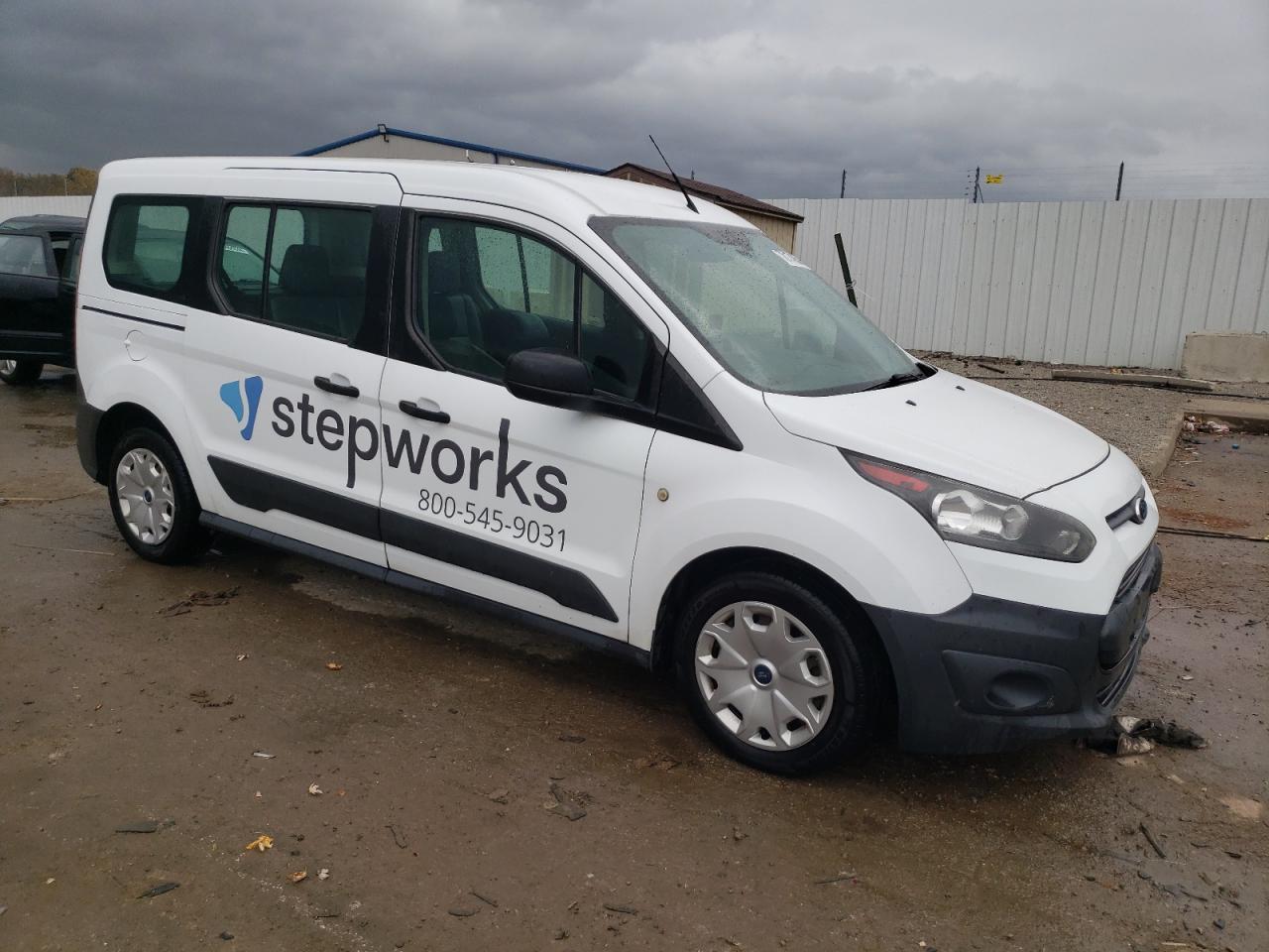 2015 Ford Transit VIN NM0GE9E79F1203169 Copart auction photo, rear end damage thumbnail 4