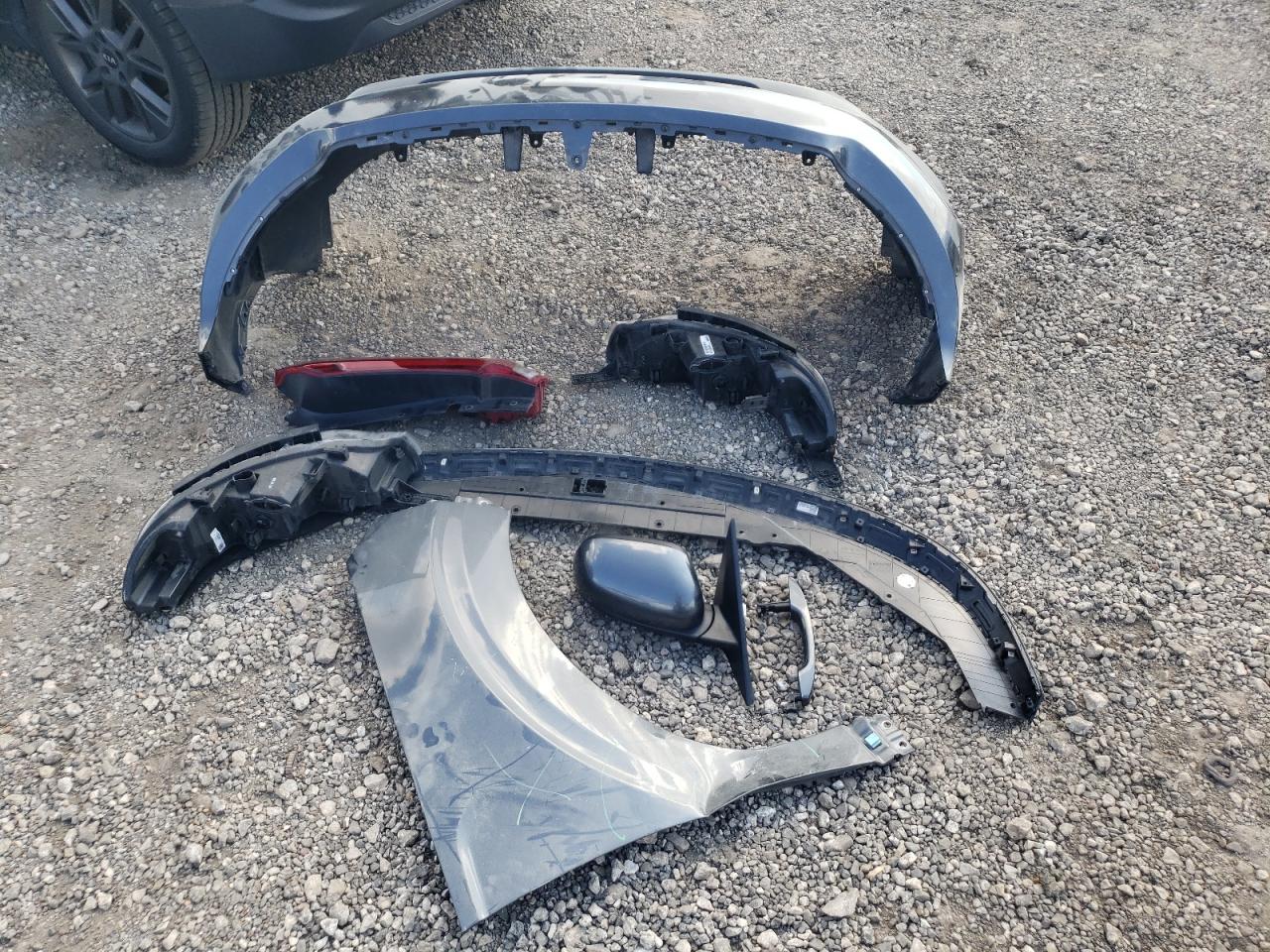 2021 KIA Soul VIN KNDJ23AUXM7792379 Copart auction photo, front end / side damage thumbnail 12