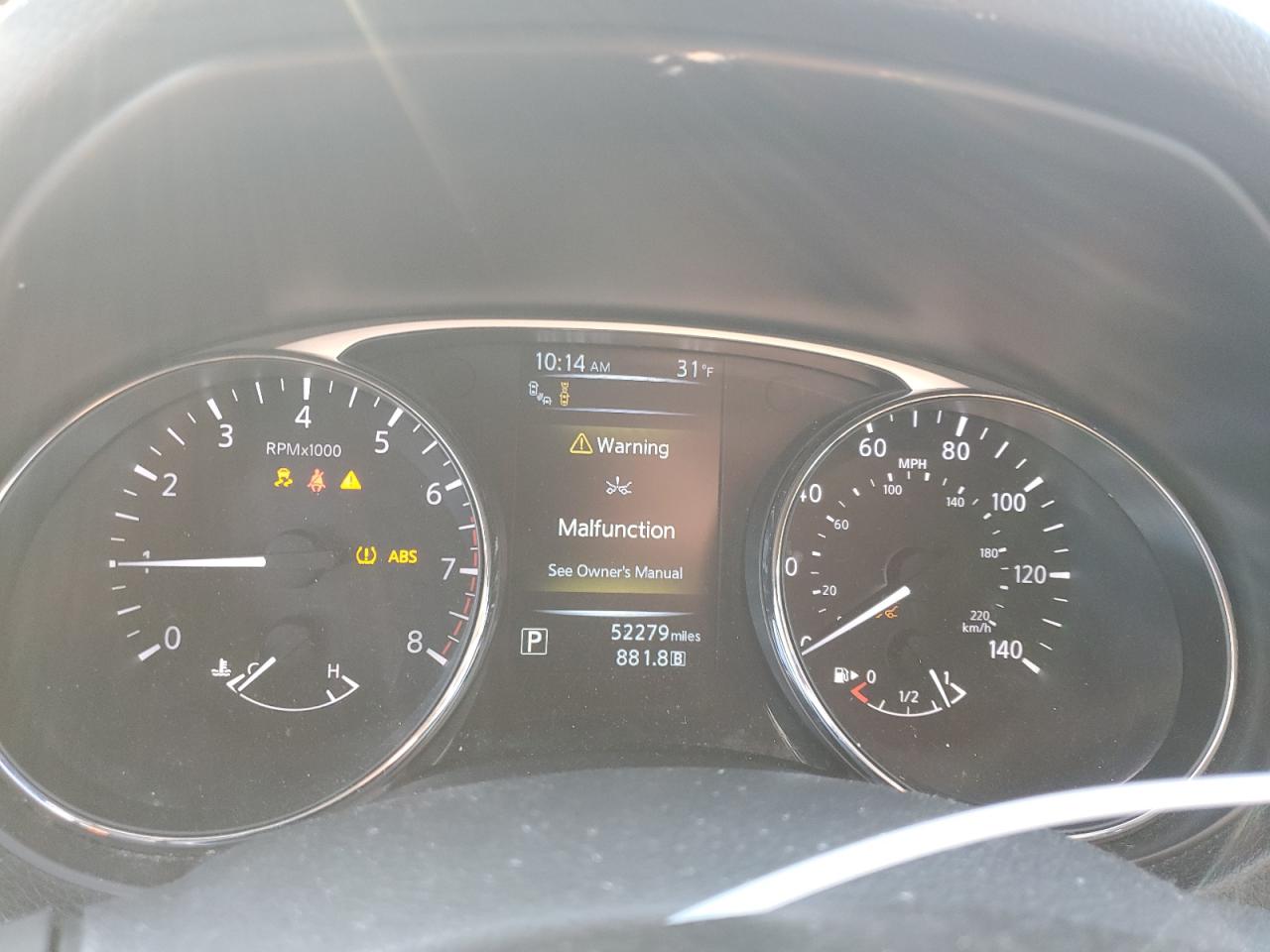 2016 Nissan Rogue VIN 5N1AT2MV5GC846562 Copart auction photo, rear end / front end damage thumbnail 9