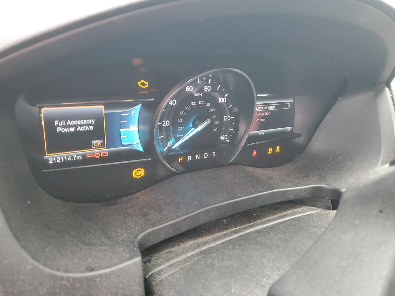 2017 Ford Explorer VIN 1FM5K7D81HGC20190 Copart auction photo, front end damage thumbnail 9