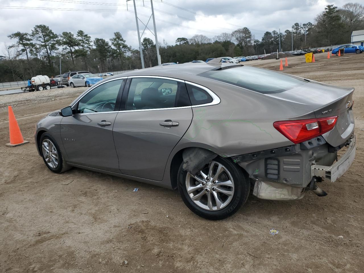 2017 Chevrolet Malibu VIN 1G1ZE5ST5HF237629 Copart auction photo, rear end damage thumbnail 2