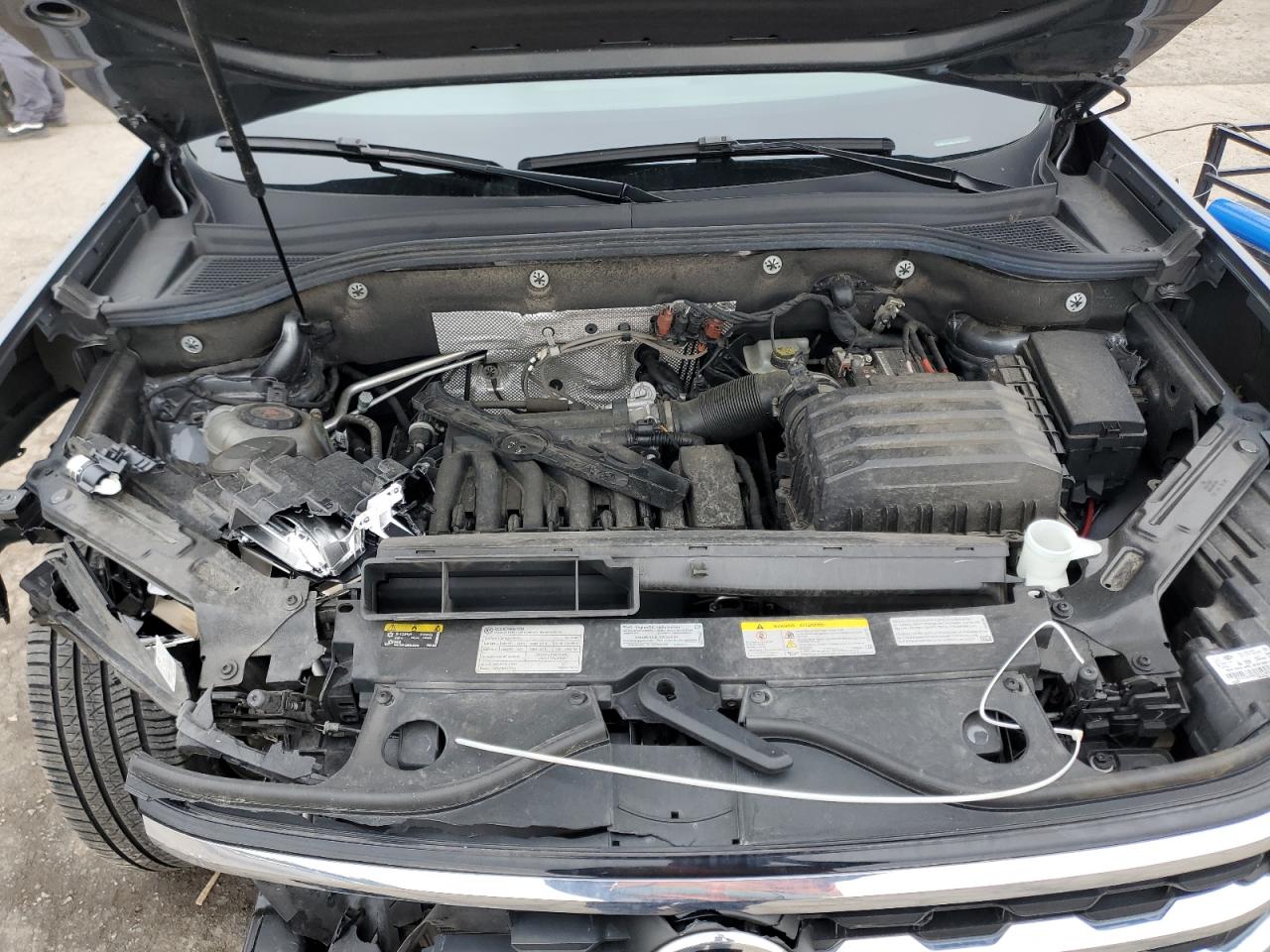 2020 Volkswagen Atlas VIN 1V2ME2CA6LC231134 Copart auction photo, front end damage thumbnail 12