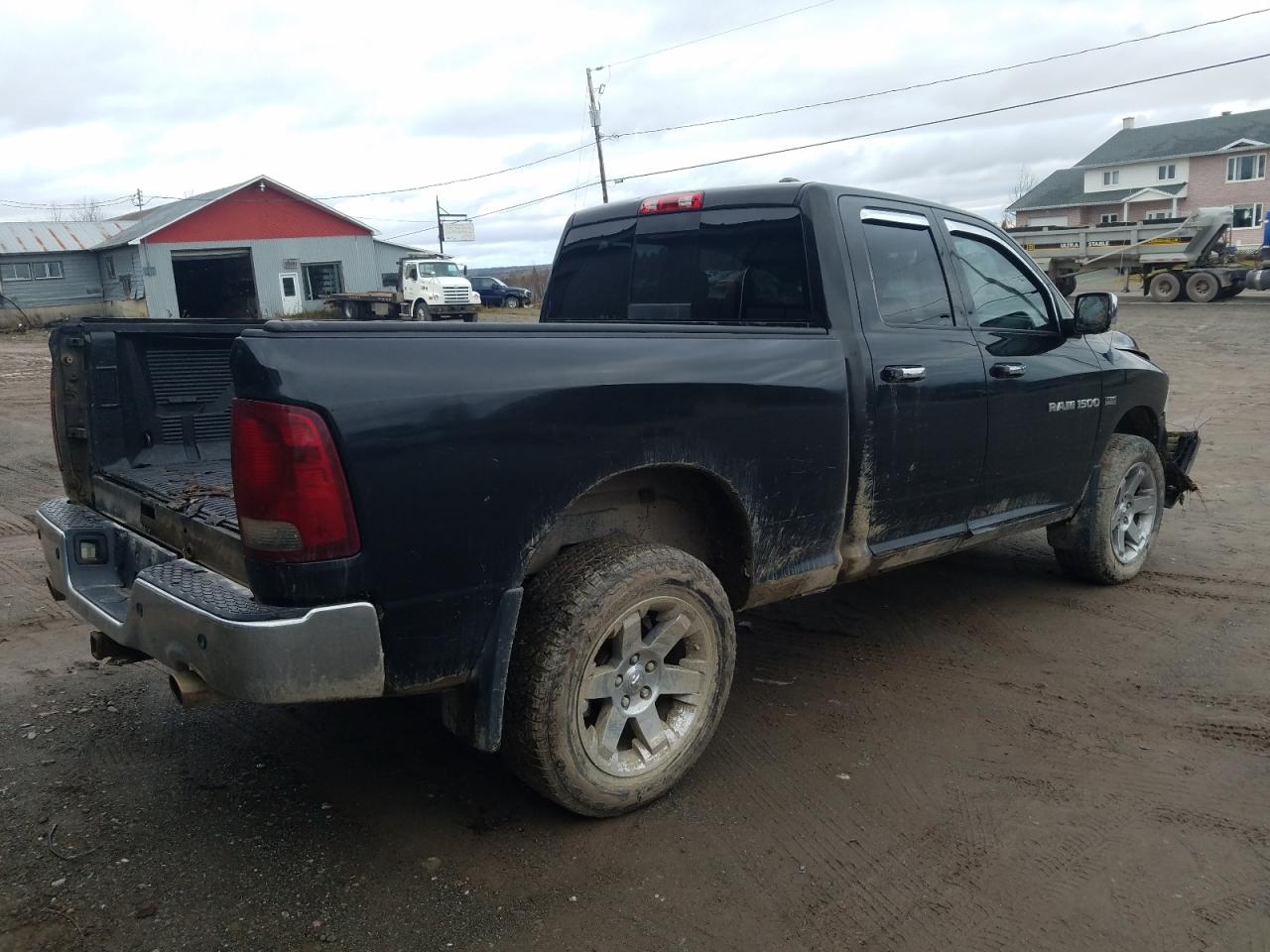 2011 Dodge RAM VIN 1D7RV1GT1BS580032 Copart auction photo, front end damage thumbnail 3