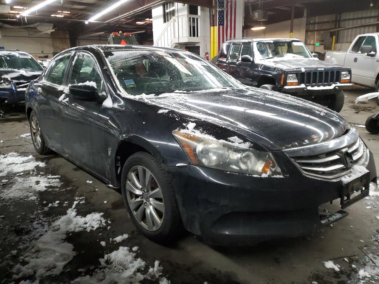 2012 Honda Accord VIN 1HGCP2F85CA107854 Copart auction photo, front end damage thumbnail 4