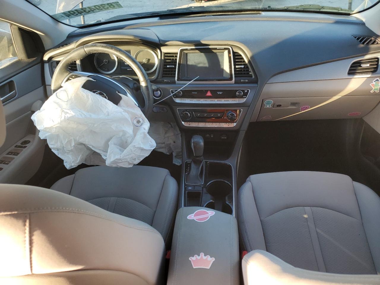 2018 Hyundai Sonata VIN 5NPE34AF6JH687092 Copart auction photo, front end damage thumbnail 8