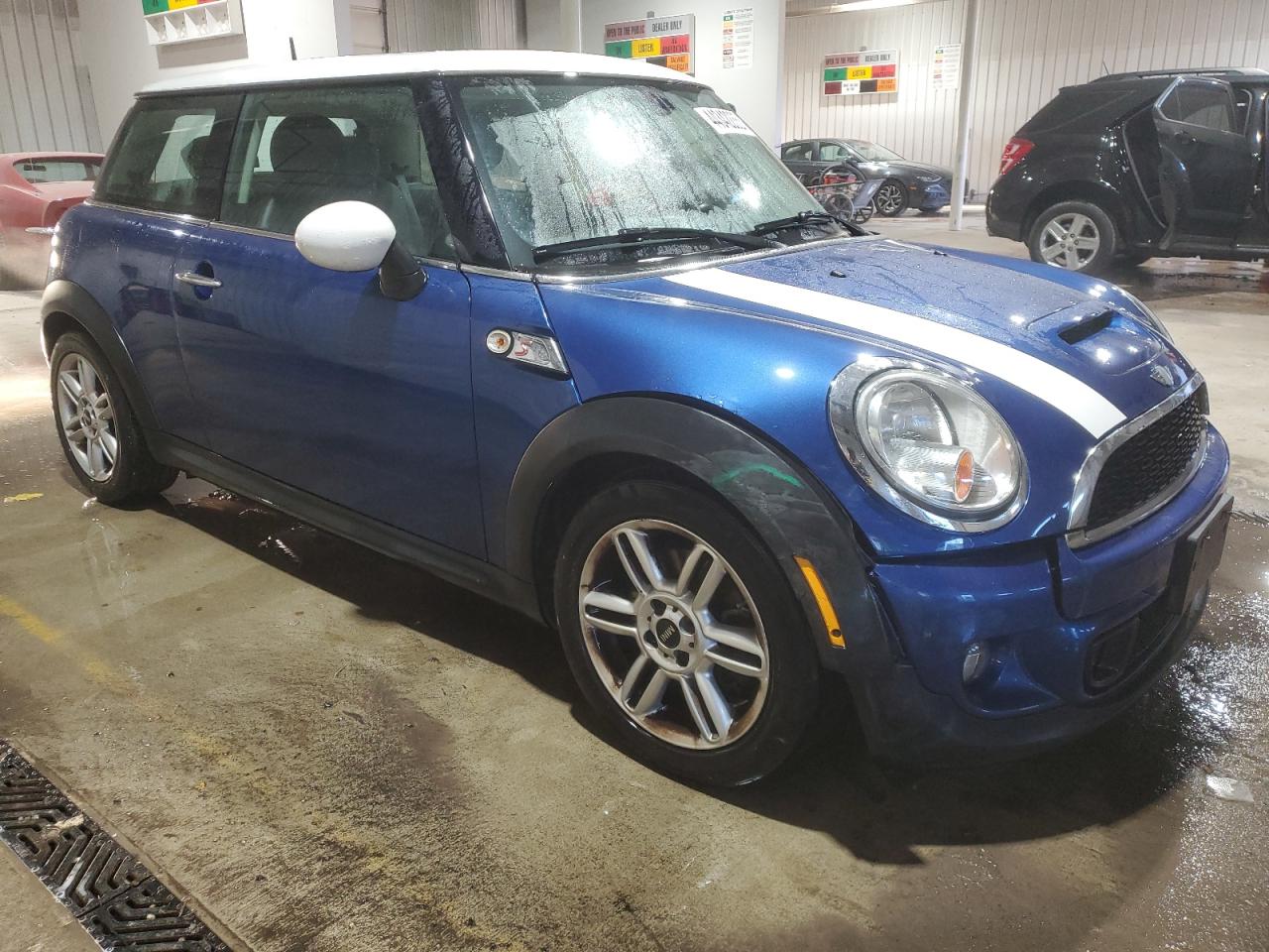 2013 MINI Cooper VIN WMWSV3C54DT393408 Copart auction photo, front end damage thumbnail 4