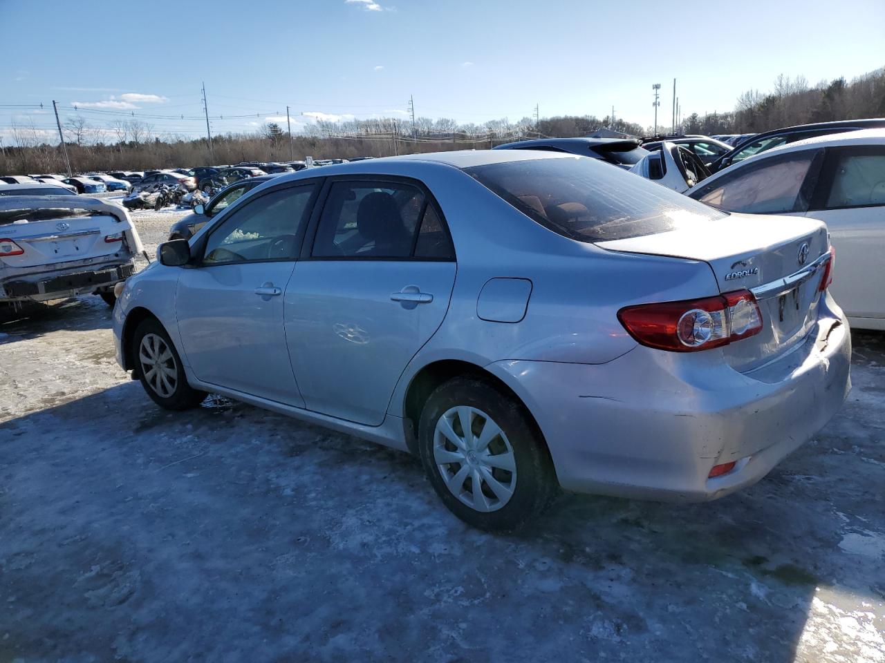 2011 Toyota Corolla VIN JTDBU4EEXB9169563 Copart auction photo, rear end damage thumbnail 2