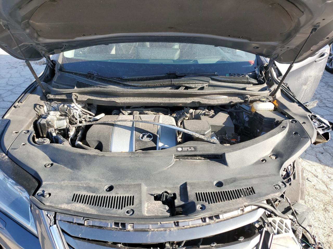 2018 Lexus RX VIN JTJDZKCA0J2011400 Copart auction photo, front end damage thumbnail 12
