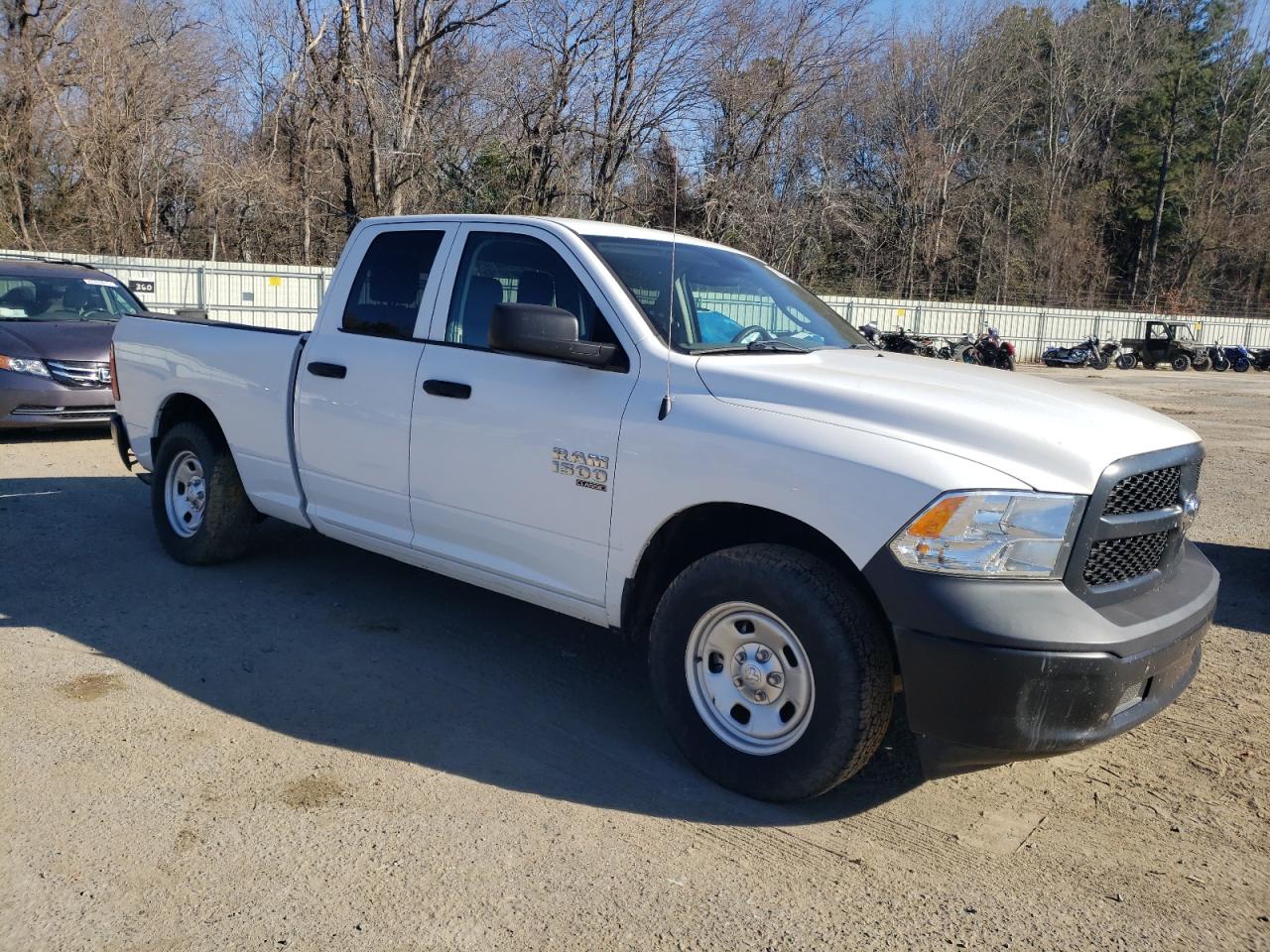 2020 RAM 1500 VIN 1C6RR6FG2LS127126 Copart auction photo, rear end damage thumbnail 4