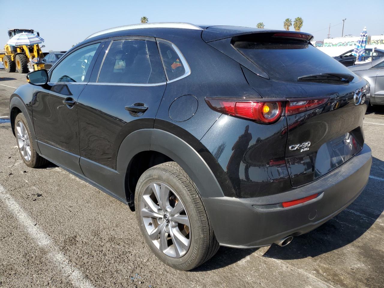 2023 Mazda CX-30 VIN 3MVDMBDM8PM527692 Copart auction photo, side / front end damage thumbnail 2