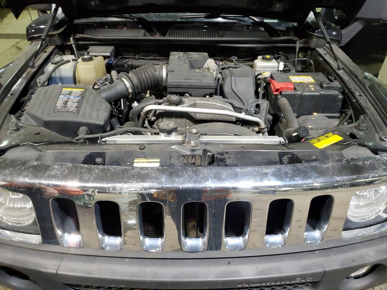 2008 Hummer H3 VIN 5GTEN13E988198491 Copart auction photo, rear end damage thumbnail 12