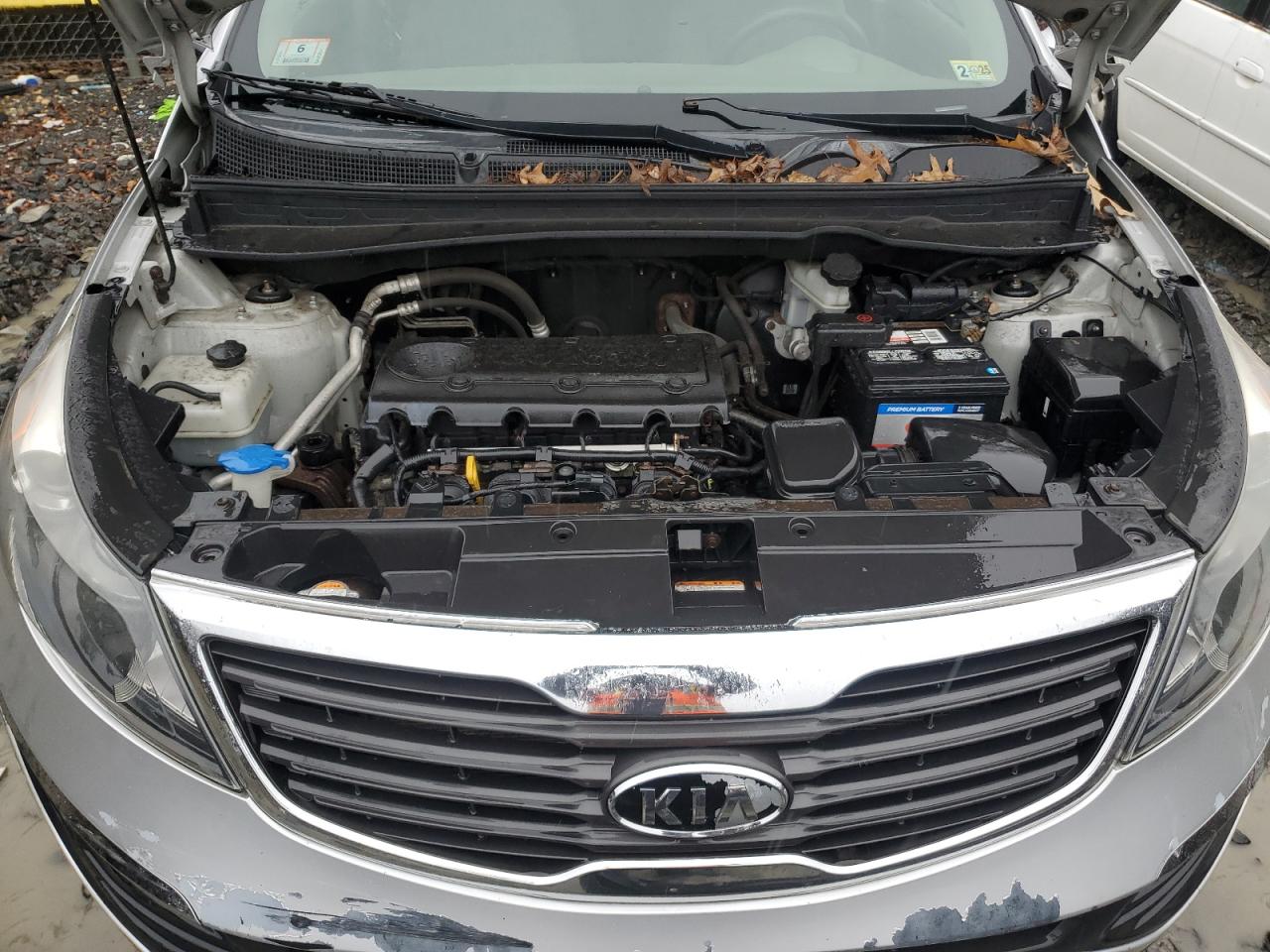 2011 KIA Sportage VIN KNDPBCA20B7089573 Copart auction photo, mechanical damage thumbnail 12