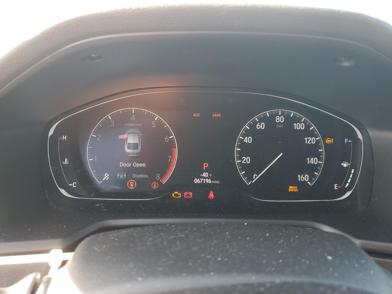 2018 Honda Accord VIN 1HGCV1F57JA054447 Copart auction photo, front end damage thumbnail 9
