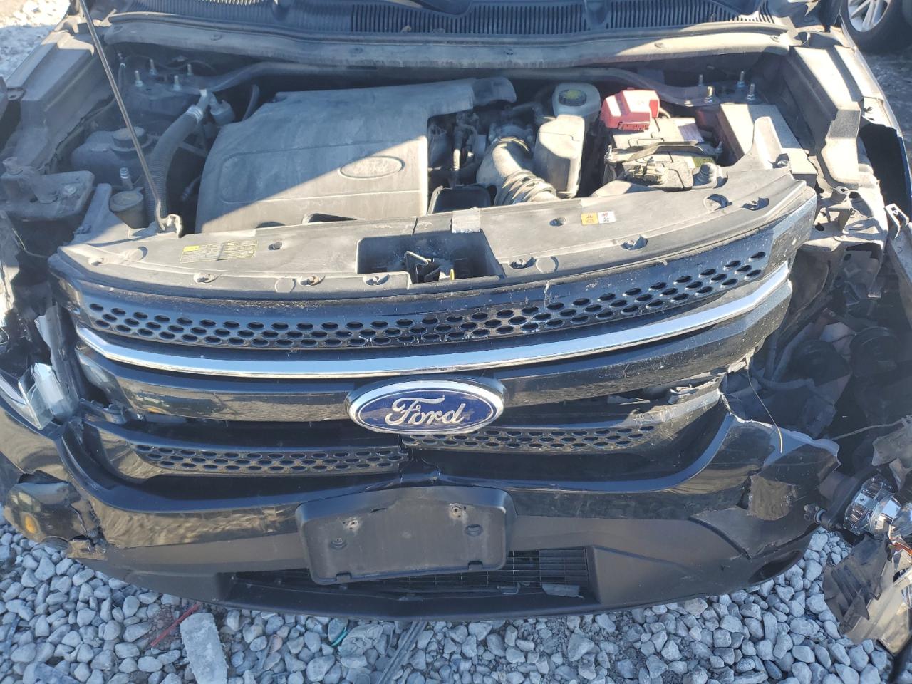 2012 Ford Explorer VIN 1FMHK8F81CGA91957 Copart auction photo, front end / undercarriage damage thumbnail 14