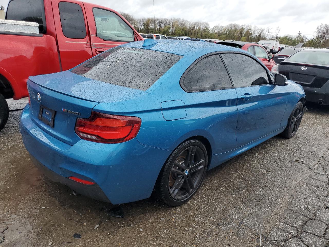 2020 BMW M2 VIN WBA2J7C09L7F78328 Copart auction photo, front end damage thumbnail 3