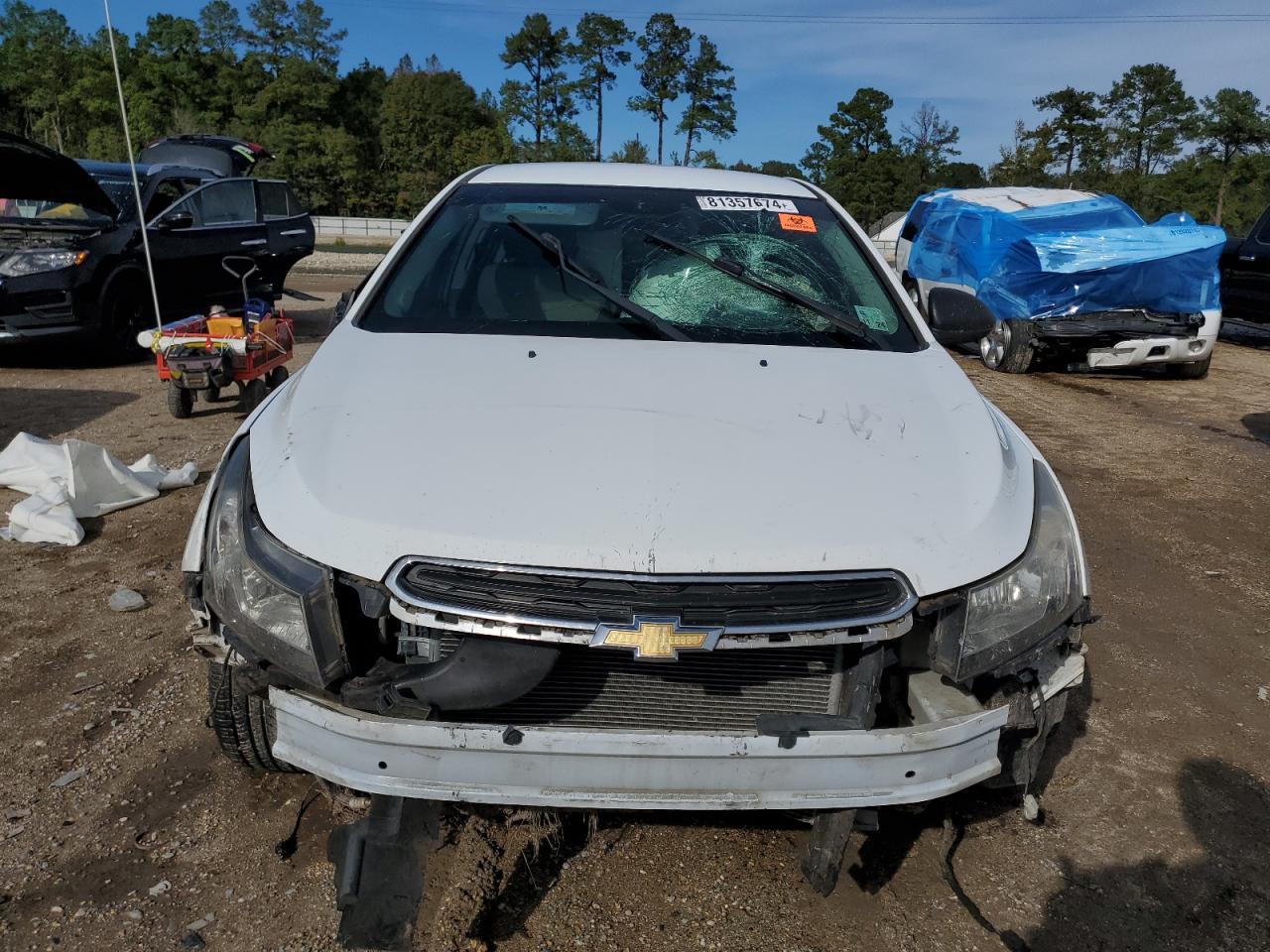 2016 Chevrolet Cruze VIN 1G1PC5SH4G7168885 Copart auction photo, all over damage thumbnail 5
