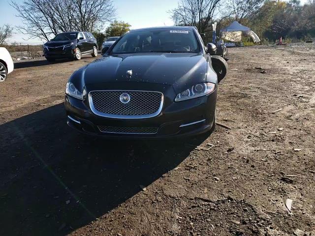 2015 Jaguar XJ VIN SAJWJ2GD1F8V77420 Copart auction photo, undercarriage / rear end damage thumbnail 11