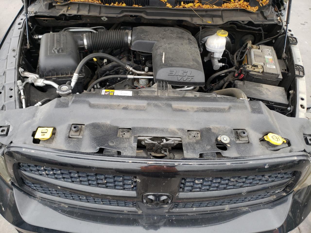 2018 RAM 1500 VIN 1C6RR6KG8JS280175 Copart auction photo, front end / side damage thumbnail 11