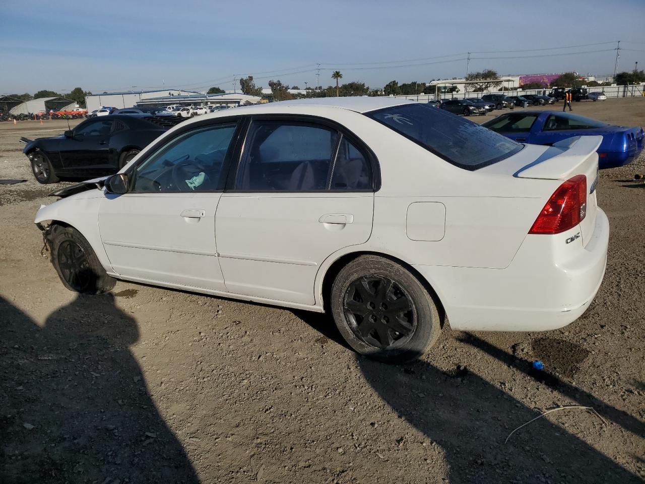 2003 Honda Civic VIN JHMES26773S000889 Copart auction photo, front end damage thumbnail 2