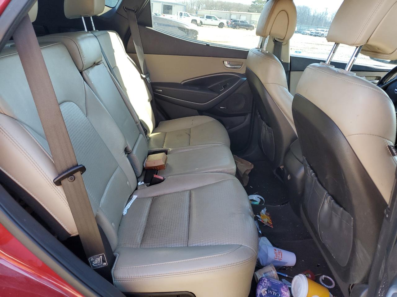2013 Hyundai Santa Fe VIN 5XYZU3LB4DG035604 Copart auction photo, front end / mechanical damage thumbnail 11