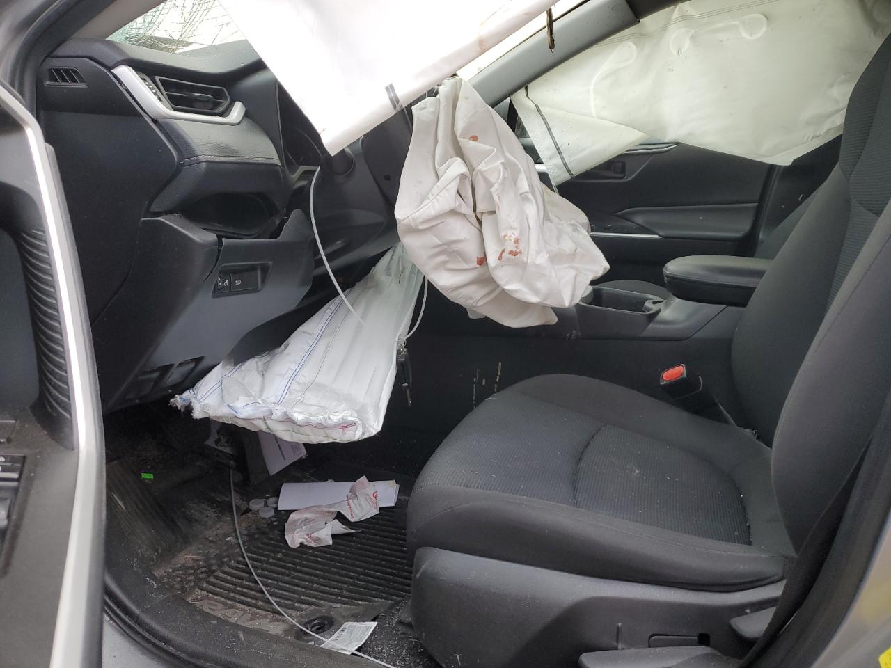 2020 Toyota RAV 4 VIN 2T3H1RFV5LC068190 Copart auction photo, front end damage thumbnail 7