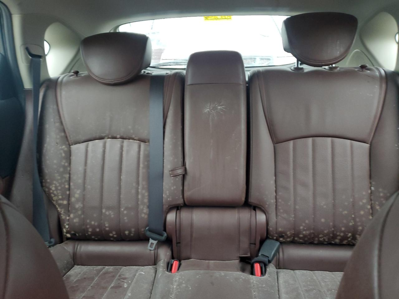 2013 Infiniti EX VIN JN1BJ0HP4DM430686 Copart auction photo, water/flood damage thumbnail 10