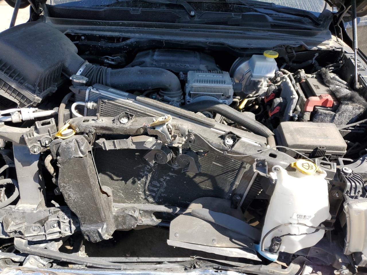 2019 RAM 1500 VIN 1C6SRFFT3KN626237 Copart auction photo, front end damage thumbnail 13