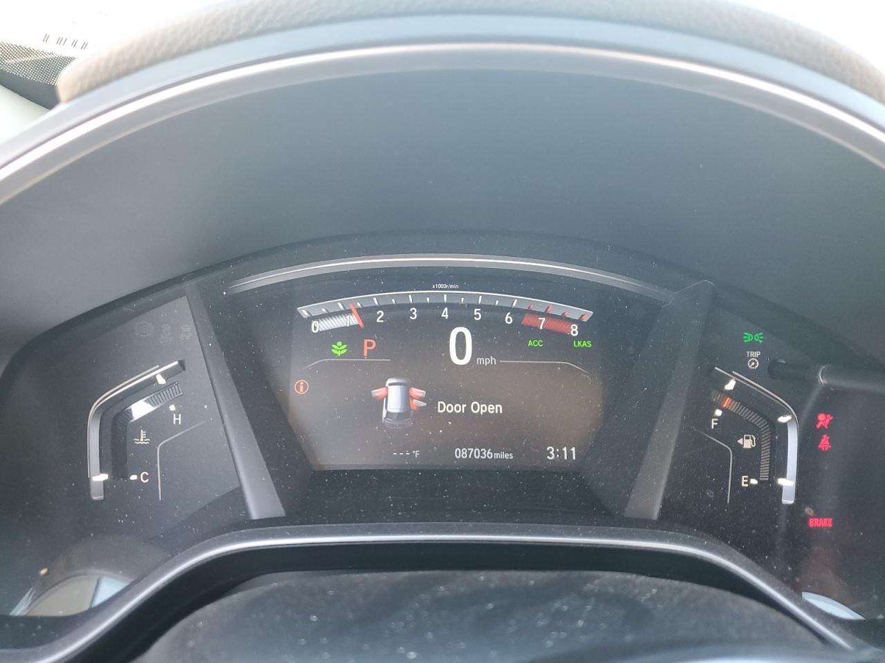 2019 Honda CR-V VIN 5J6RW1H50KL001009 Copart auction photo, front end damage thumbnail 9
