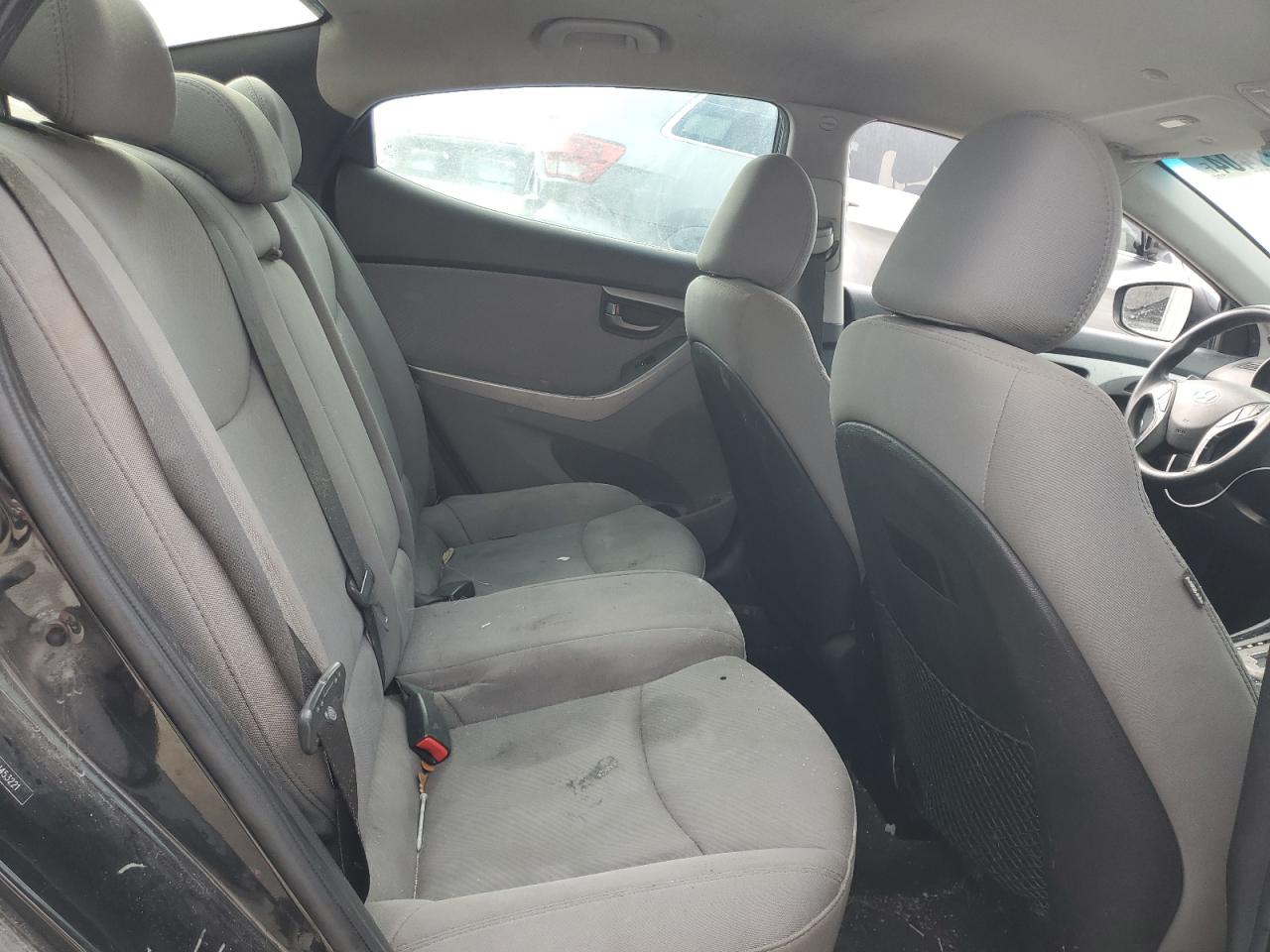 2013 Hyundai Elantra VIN 5NPDH4AE4DH453221 Copart auction photo, front end / side damage thumbnail 10