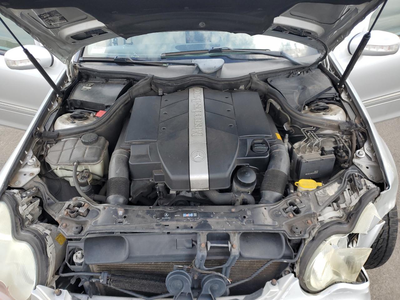 2003 Mercedes-Benz C-klasse VIN WDBRF61J63A497665 Copart auction photo, front end / rear end damage thumbnail 11