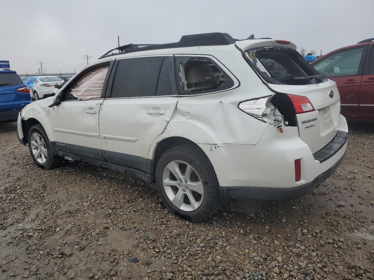 2014 Subaru Outback VIN 4S4BRBLC7E3269548 Copart auction photo, rollover damage thumbnail 2