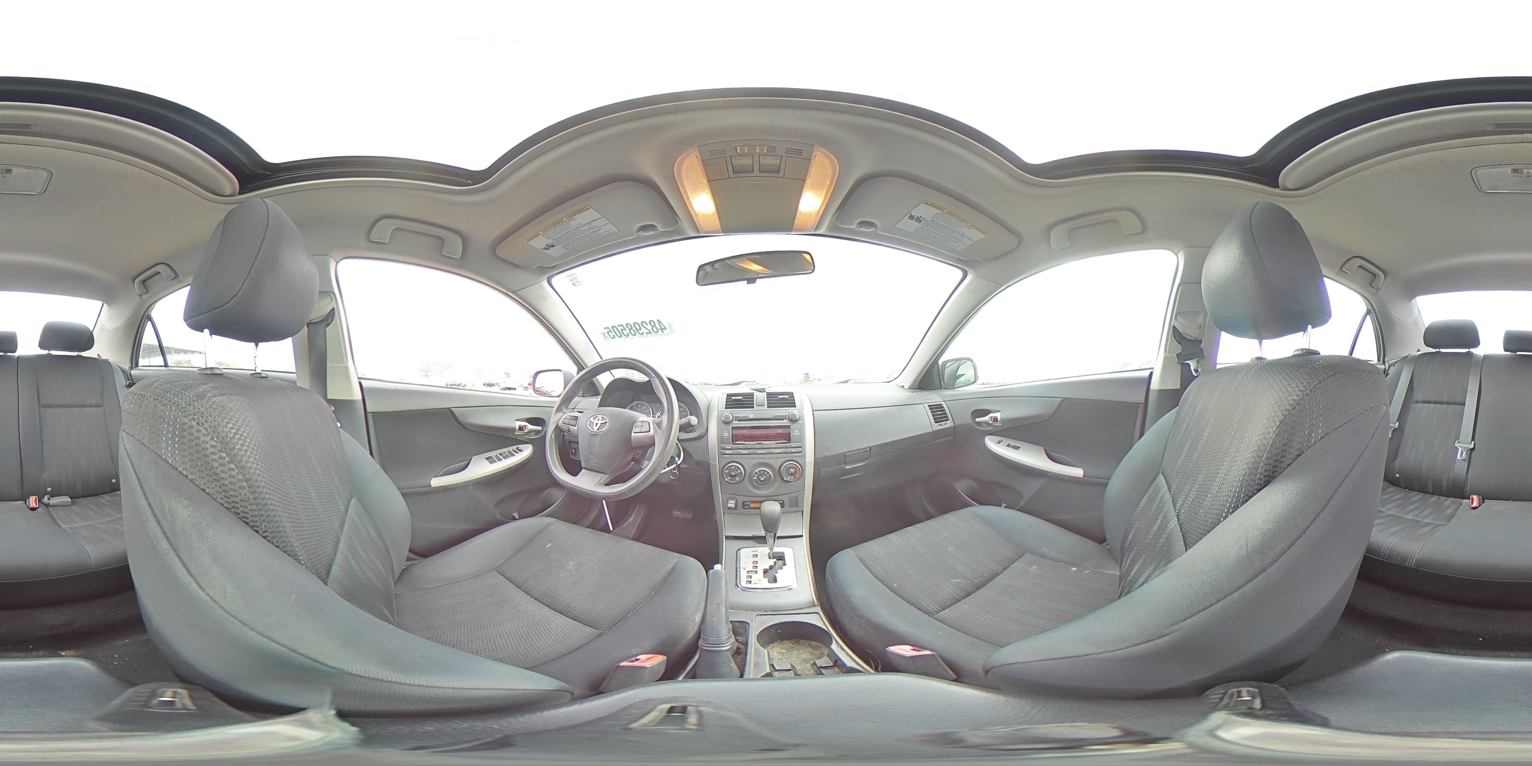 2011 Toyota Corolla VIN 2T1BU4EE3BC677822 Copart auction photo, all over damage thumbnail 12