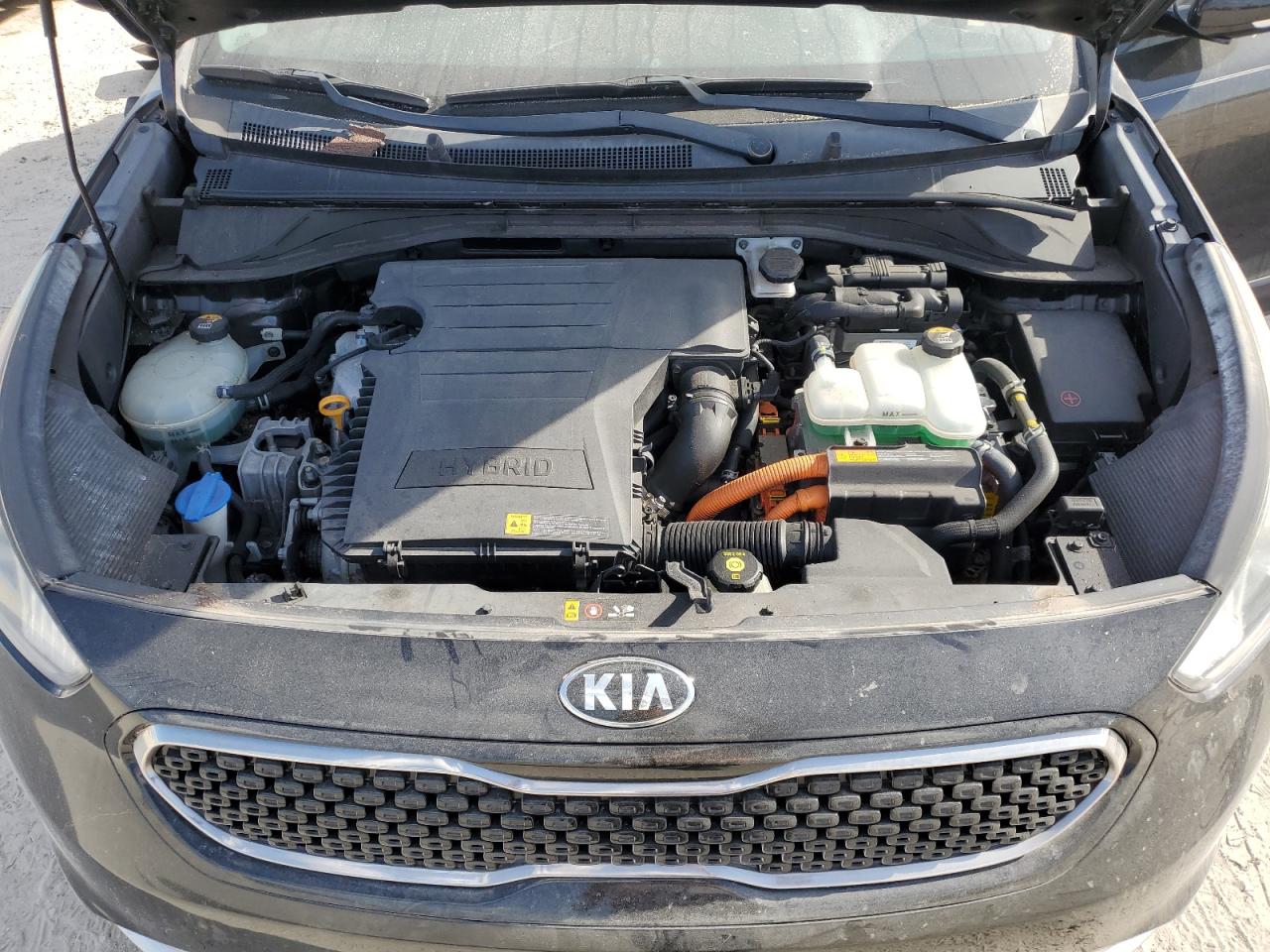 2017 KIA Niro VIN KNDCE3LC2H5048779 Copart auction photo, water/flood damage thumbnail 12