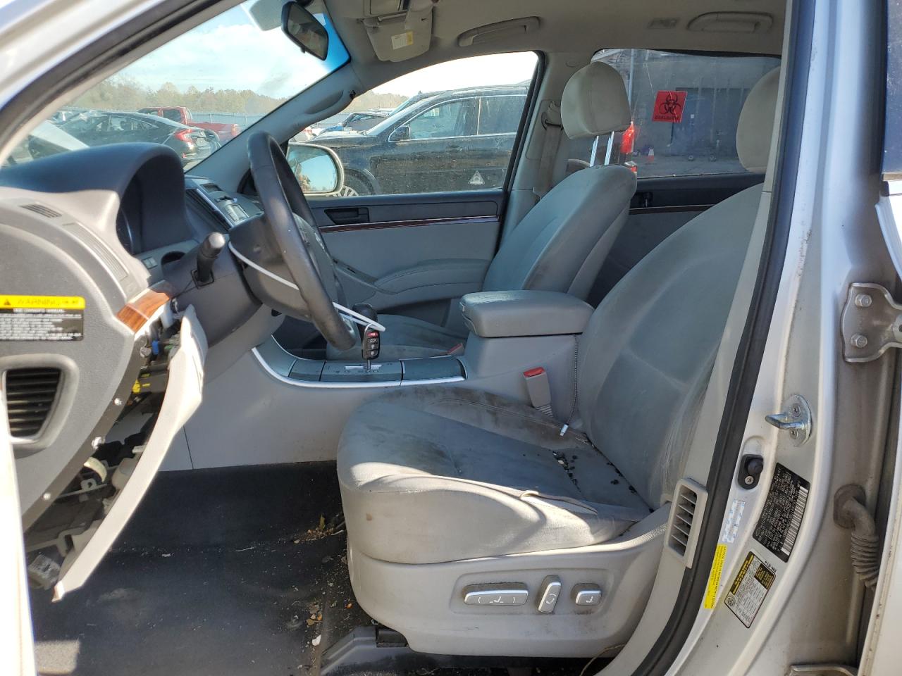 2011 Hyundai Veracruz VIN KM8NU4CC0BU148793 Copart auction photo, all over damage thumbnail 7