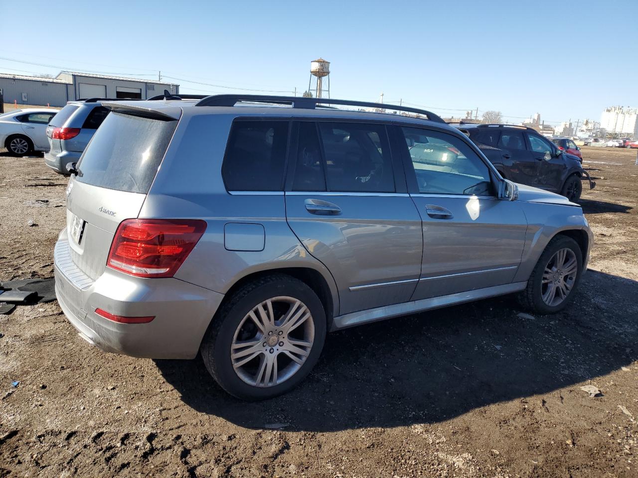 2015 Mercedes-Benz GLK-klasse VIN WDCGG8JB3FG434285 Copart auction photo, front end damage thumbnail 3